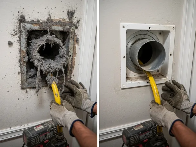 Expert gas dryer vent cleaning by Ledyard Dryer Vent Cleaning in Ledyard