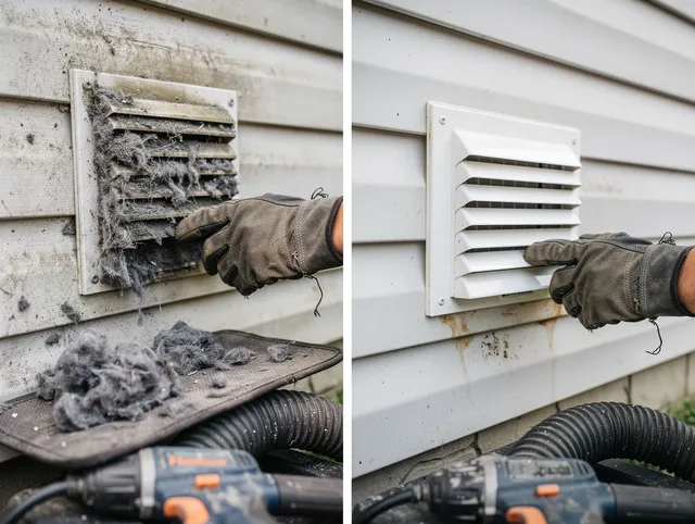 Residential dryer vent cleaning by Ledyard Dryer Vent Cleaning in Ledyard